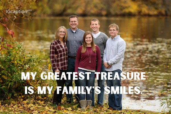 Cute Family Photo Captions to Share Warm Moments