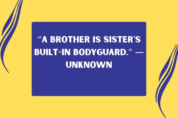 Heartfelt Brother Quotes from a Loving Sister