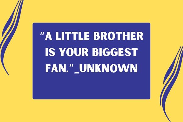 Little Brother Quotes Full of Joy and Mischief