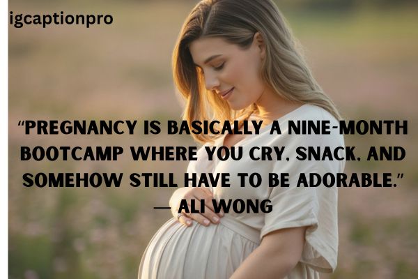 Celebrity Mom to Be Funny Quotes