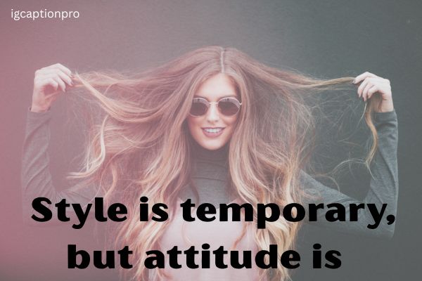 Attitude Captions for Instagram