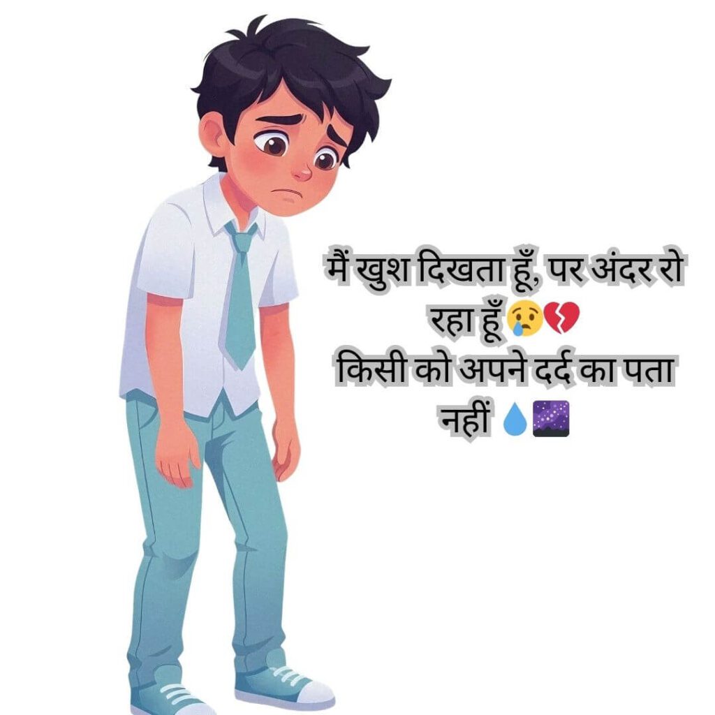 painful alone sad shayari in hindi