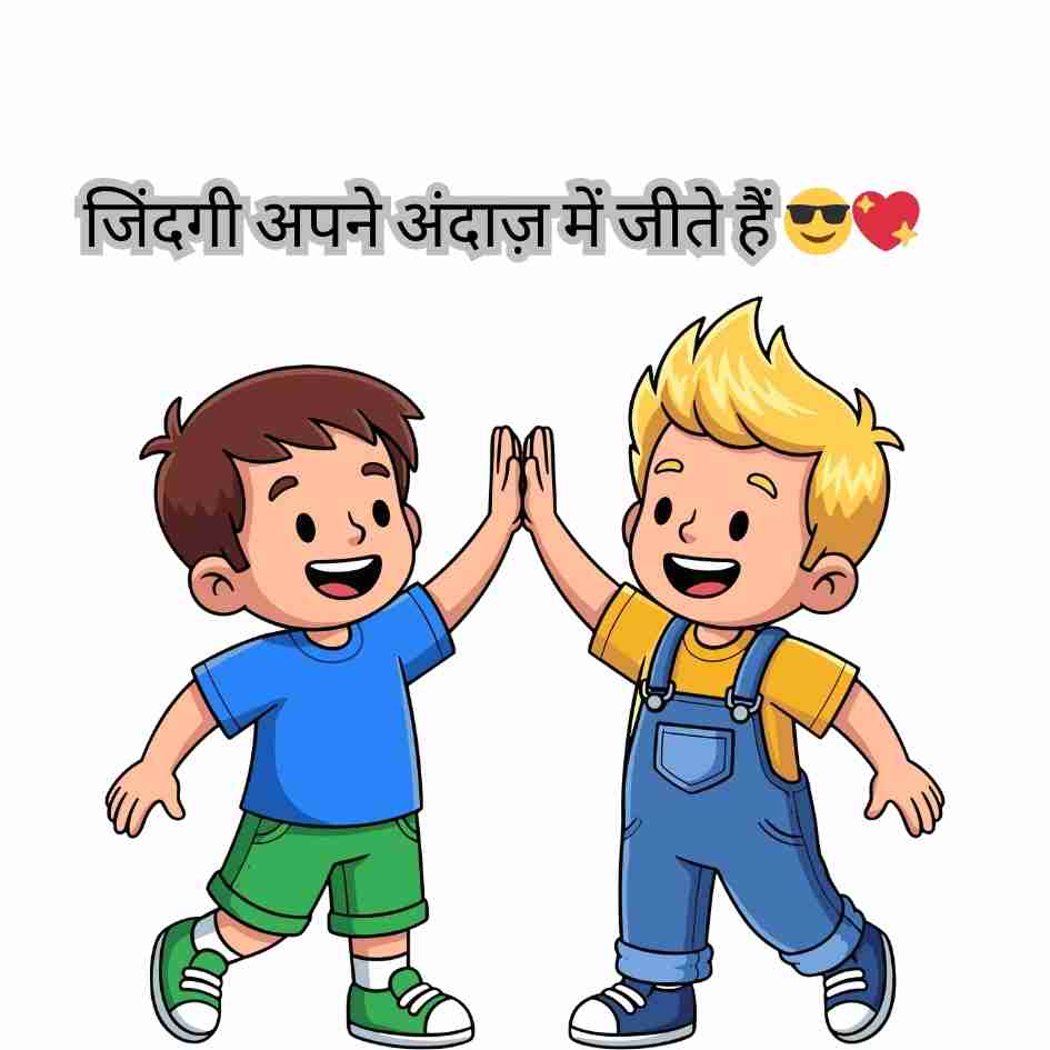 boys caption for instagram in hindi