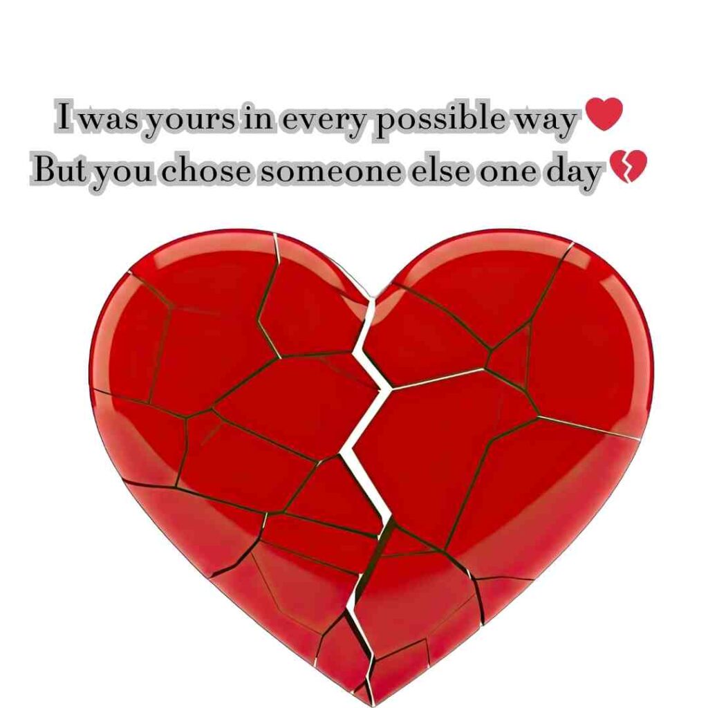 Sad love shayari in English