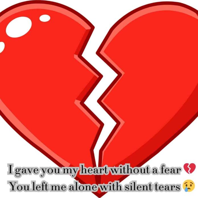 Sad love shayari in English