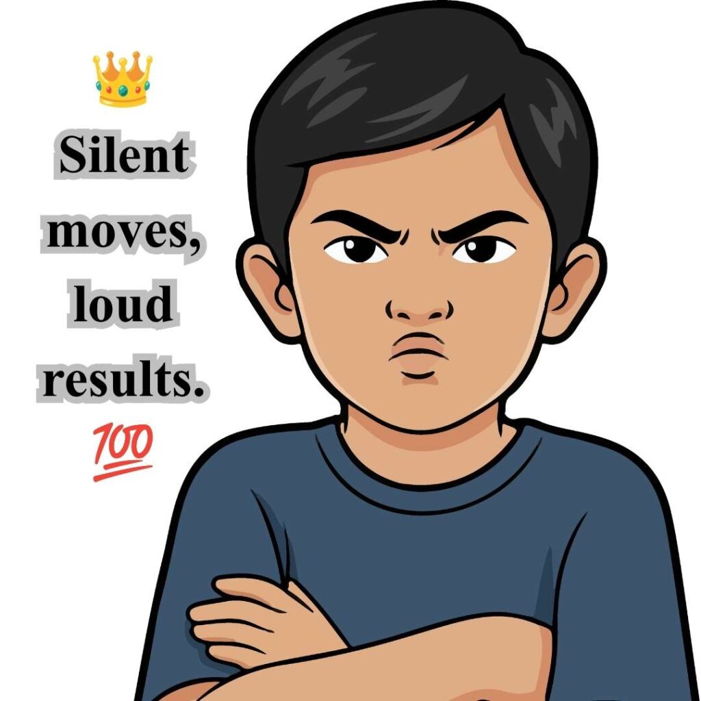 attitude caption for boys